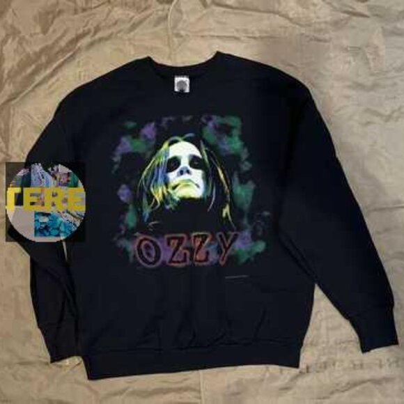 1998 Ozzy Osbourne Shirt Sweatshirt Retro - Picture 1 of 2